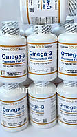 Омега-3 Premium Fish Oil, California Gold Nutrition, Риб'ячий жир, 100 капсул, тригліцеридна форма