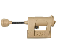 Тактический фонарь Princeton Tec Charge-MPLS с креплениями Койот наушники с активным шумоподавлением военные