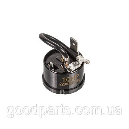 QD 12 Реле пускозахисне холодильника (захист 1/2 hp від 370W робочий струм 2,2A пусковий струм 13A), фото 2