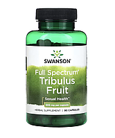 Full Spectrum Tribulus 500 мг - 90 капсул - Swanson (Трибулус (якорці) Свансон)