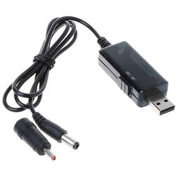 Кабель живлення USB 5V to DC 9V/12V 5.5*2.1/3,5*1,35 mm Dynamode KWS-912V smart