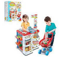 Детский игровой набор Мой Магазин Супермаркет с тележкой Limo Toy