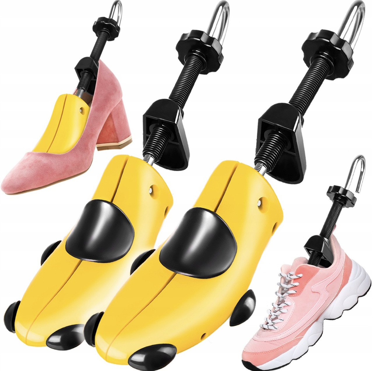 Колодки для розтяжки взуття пластикові S 39-43 комплект 2 шт Malatec 16317 Польща, фото 1