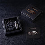 Ароматизатор в машину CHEVROLET з темного дерева, подарунок чоловікові, фото 2