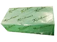 Бумажное листовые полотенце v-сложение зеленое(170листов) Каховинка (1 пач) одноразовое кухонное (туалетное)