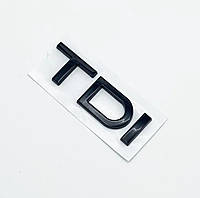 Надпись TDI на крышку багажника автомобиля Audi