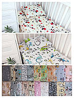 Детский постельный набор в кроватку 120х60 см, набор из 3 предметов