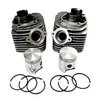 Поршнева на мотоцикл Ява 12 у з поршнями та кільцями