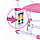 Дитячий універсальний стілець, що росте FunDesk SST3LS Pink, фото 7