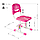 Дитячий універсальний стілець, що росте FunDesk SST3LS Pink, фото 9