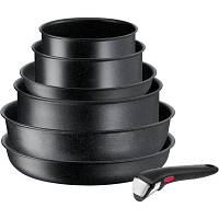 Набор посуды Tefal Ingenio Black Stone змінна ручка 7 предметів L3998702 a