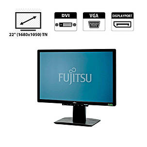 Монітор Fujitsu B22W-6 / 22" / 1680×1050 / DVI, DP, VGA, USB HUB 2.0x4, фото 1