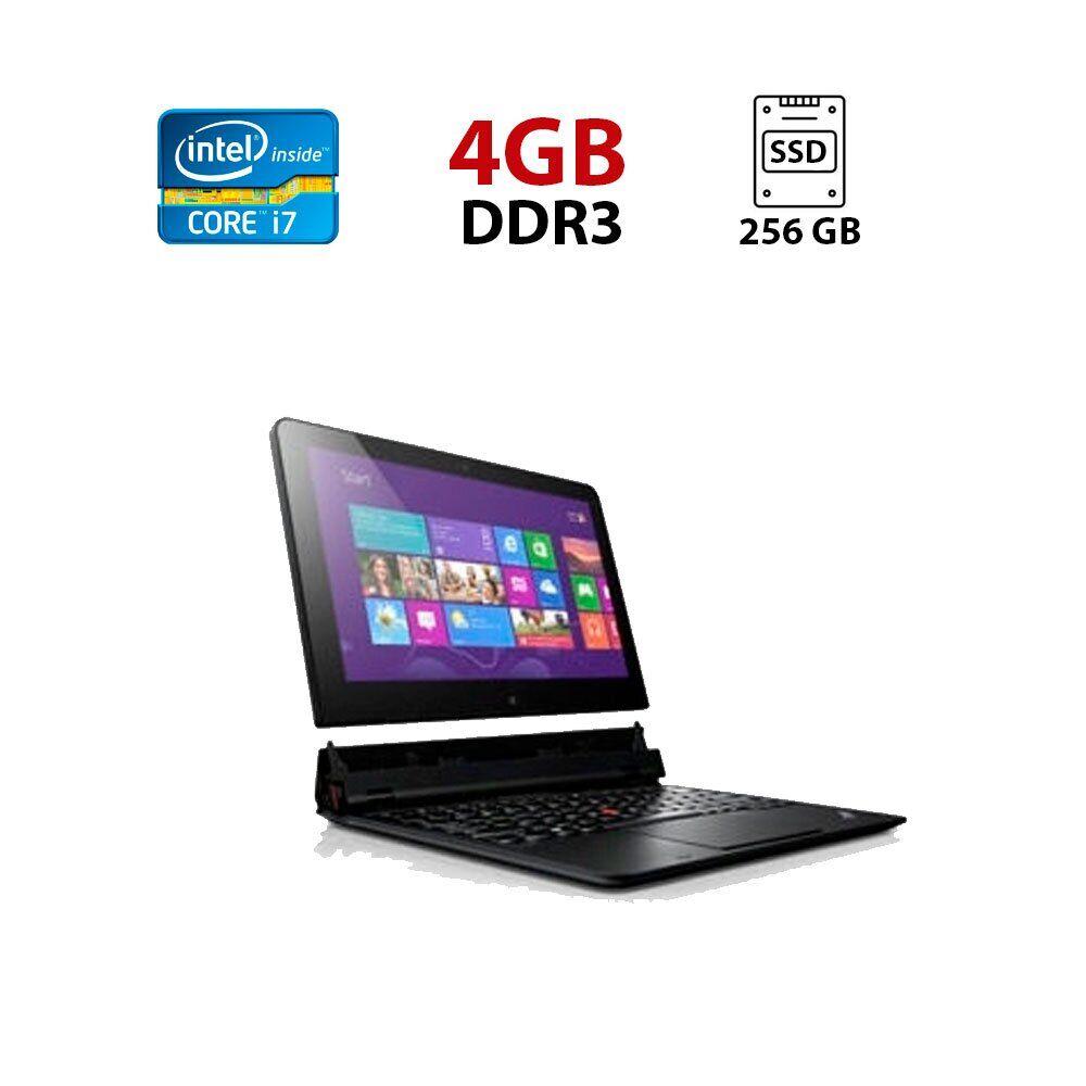 Нетбук Б-клас Lenovo ThinkPad Helix/ 11.6" (1920x1080)/ Core i7-3667U/ 4 GB RAM/ 256 GB SSD/ HD 4000