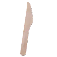 Нож деревянный (16см)20 шт (1 пач) одноразовый