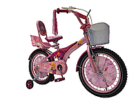 Дитячий велосипед Racer Girl -20 дюймів з батьківською ручкою