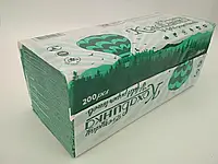 Бумажное полотенце V/V зеленое(200 листов) Каховинка (1 пач) одноразовое кухонное (туалетное)