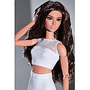 Лялька Барбі Брюнетка з хвилястим волоссям Barbie Signature Looks GTD89, фото 8