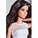 Лялька Барбі Брюнетка з хвилястим волоссям Barbie Signature Looks GTD89, фото 9