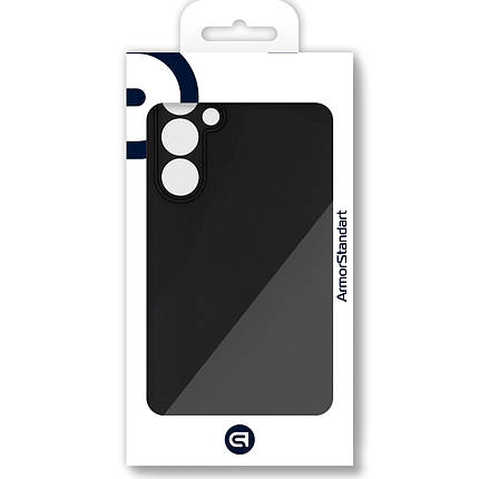 Чохол накладка TPU Armorstandart Matte Slim Fit для Samsung S23 FE 5G (SM-S711) Camera cover Black (ARM69607), фото 3