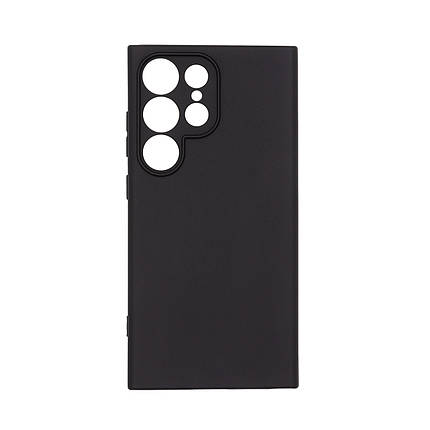 Чохол накладка TPU Armorstandart Matte Slim Fit для Samsung S24 Ultra Camera cover Black (ARM72478), фото 1