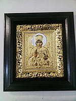 Икона Святителя Николая 40х43см в позолоте