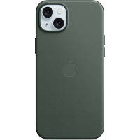 Чохол для мобільного телефона Apple iPhone 15 Plus FineWoven Case with MagSafe Evergreen (MT4F3ZM/A) Вуща