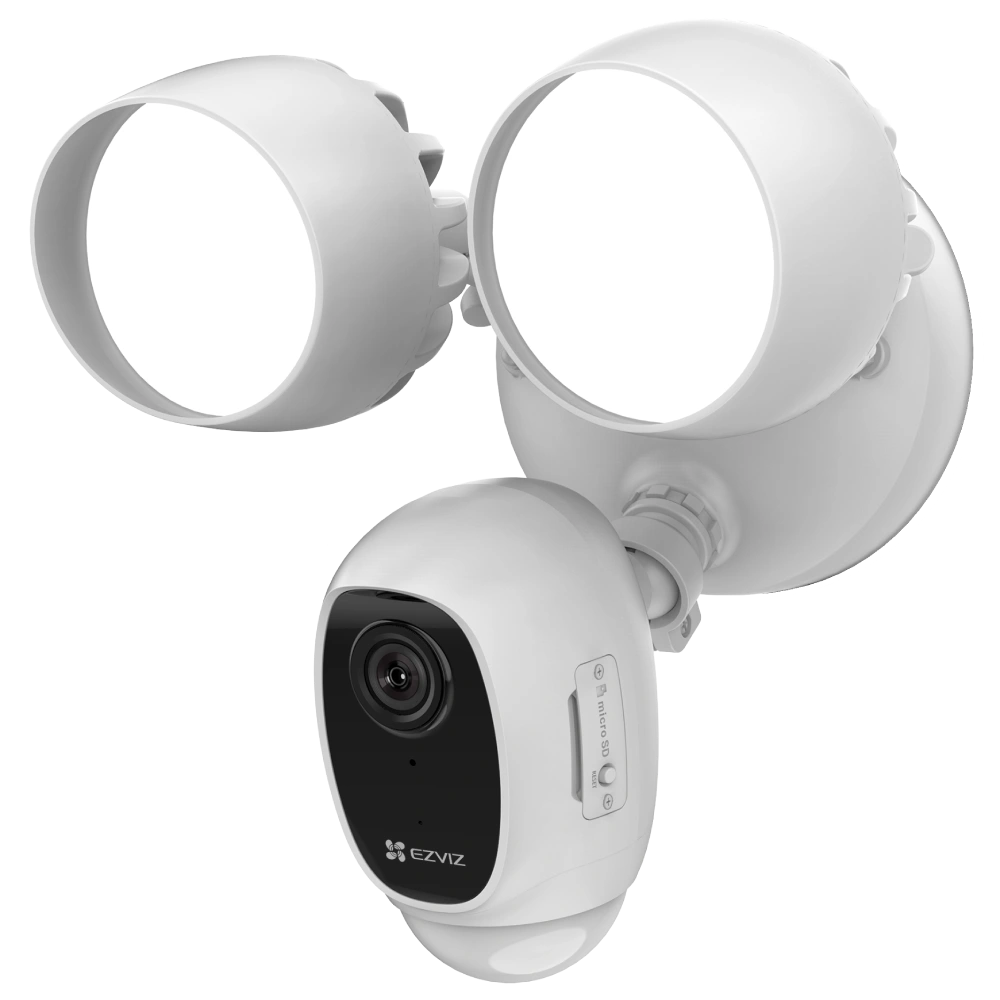 2МП Wi-Fi зовнішня камера EZVIZ з освітленням і сиреною Smart Security Home Kit CS-LC1C-A0-1F2WPFRL(2.8mm)
