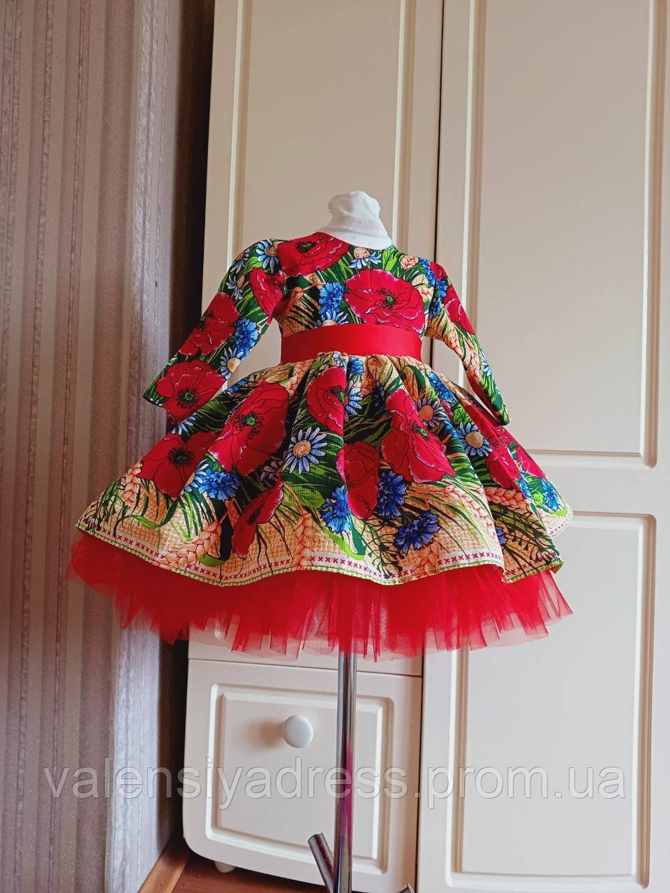 Плаття в українському стилі дитяче вбрання