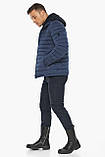 Куртка практична демісезонна чоловічий колір джинс модель 48210, фото 7