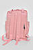 Жіночий рюкзак текстильний світло-рожевого кольору 173414S, фото 3