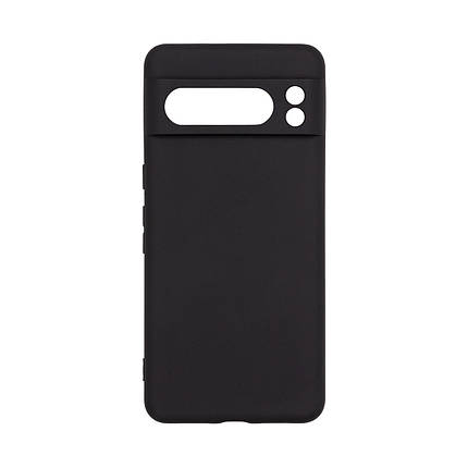 Чохол накладка TPU Armorstandart Matte Slim Fit для Google Pixel 8 Pro Camera cover Black (ARM72967), фото 1