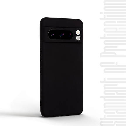 Чохол накладка TPU Armorstandart Matte Slim Fit для Google Pixel 8 Pro Camera cover Black (ARM72967), фото 3