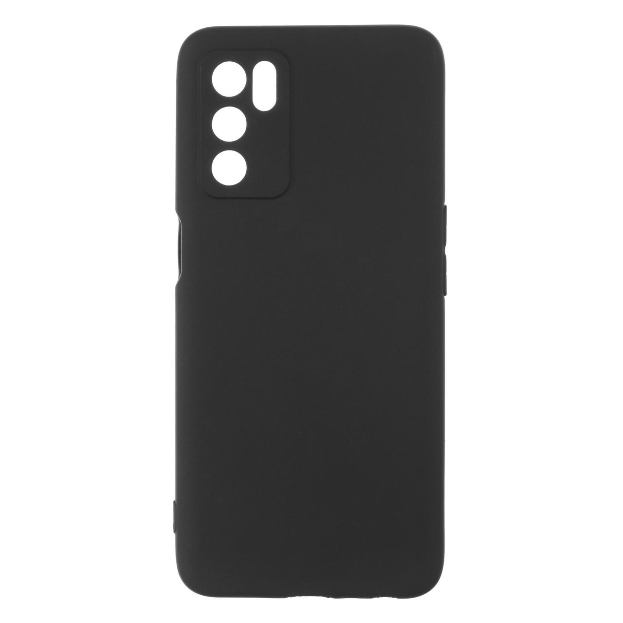 Чохол накладка TPU Armorstandart Matte Slim Fit для Oppo A16 / А54s Camera cover Black (ARM60716)