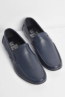 Туфлі чоловічі темно-синього кольору 175151M