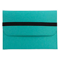 Чехол-сумка из войлока фетр Wiwu Apple MacBook 15,6 Turquoise PK, код: 7685307