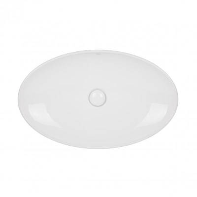 Раковина-чаша Qtap Dove 680х420х120 White з донним клапаном QT0611K160W