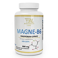 Магний Цитрат с Витаминов Б-6 Magne B6 800мг - 100 капсул