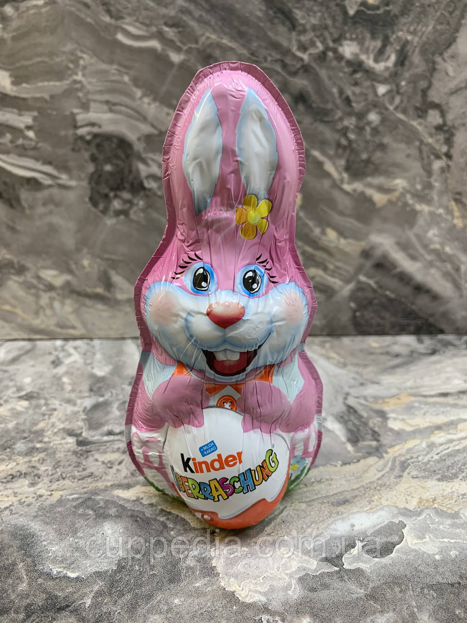 Шоколадний заєць Kinder Surprise для дівчинки 75 грм