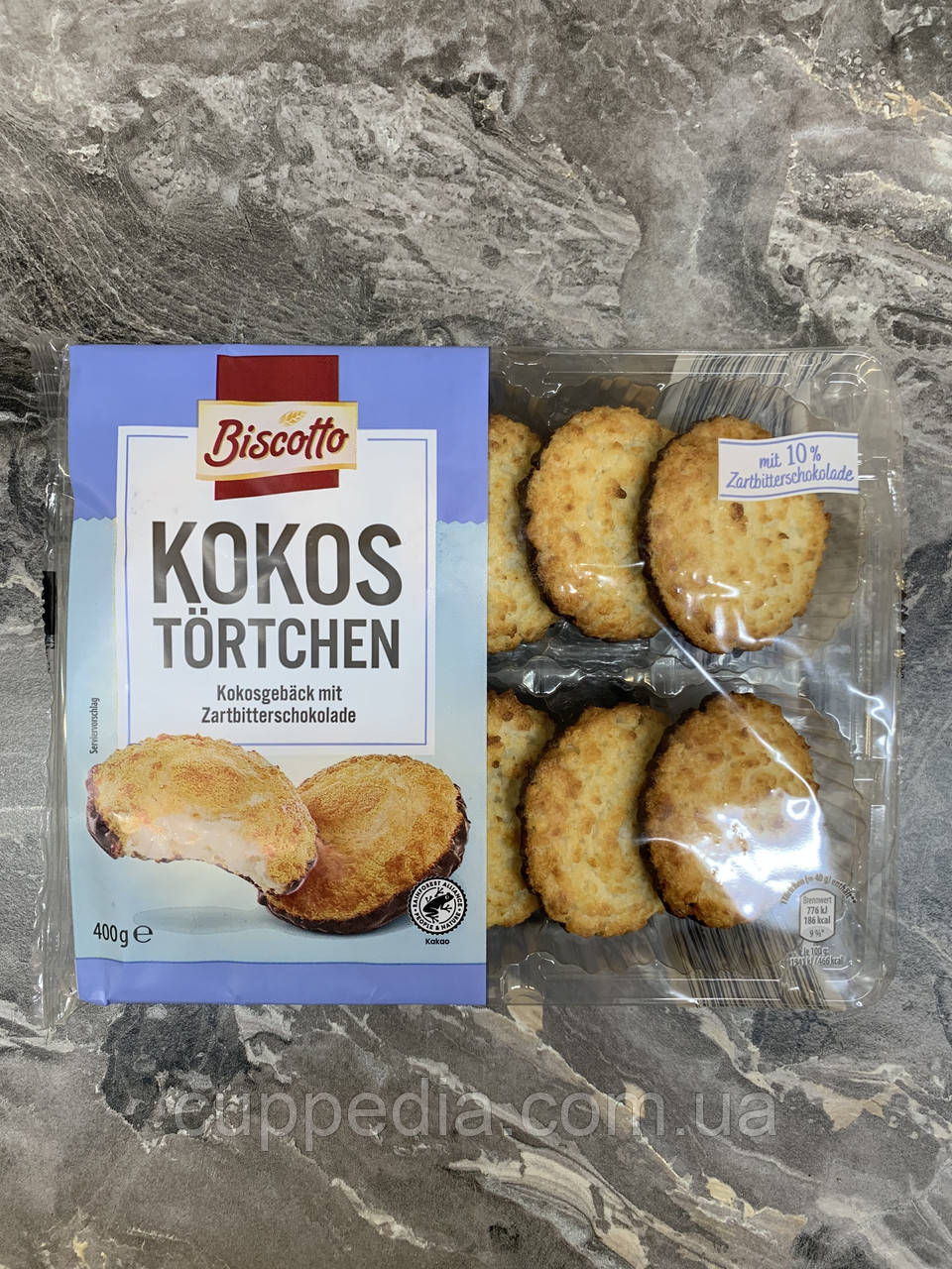 Кокосове печиво Biscotto kokos 400 грм, фото 1