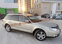 Дефлектори вікон (вітровики) COBRA-Tuning на SUBARU LEGACY WAGON 2004-2009