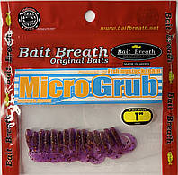 Приманка Bait Breath Micro Grub 1" (15шт) Ur29 Chameleon/Red Seed