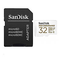 MicroSDHC (UHS-1 U3) SanDisk Max Endurance 32Gb class 10 V30 (100Mb/s) (adapterSD)