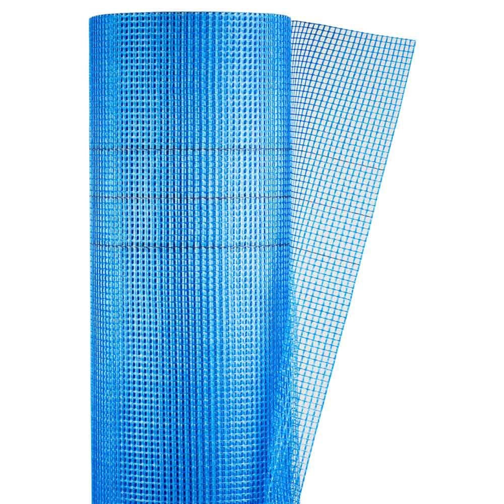 Стеклосетка штукатурная щелочестойкая синяя 145г/м2 5×5мм 1×50м SIGMA (8406641) Baumar - Доступно Каждому - фото 1 - id-p2119806086