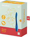 Універсальний гнучкий вібратор для пар Satisfyer Elastic Game Dark Blue SO8496, фото 8