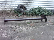 Сване гвинтове поліуретанове фарбування 2,5 м D76.