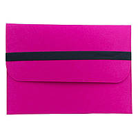 Чохол-сумка з повсті фетр Wiwu Apple MacBook 14 Hot Pink FG, код: 7768616