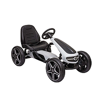 Педальний автомобіль HECHT MERCEDES BENZ PEDAL GO KART WHITE(1734100488755)