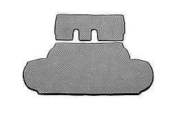 Килимок багажника (EVA, сірий) 7-місний З сабвуфером для Peugeot 4007 2007-2013 рр