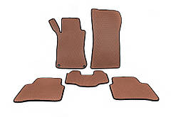 Килимки EVA (Коричневий) для Mercedes C-class W203 2000-2007 рр