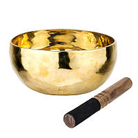 Поющая чаша Тибетская Singing bowl Ручная холодная ковка 24 24 11.7 см Бронза полированная (2 SN, код: 8027150